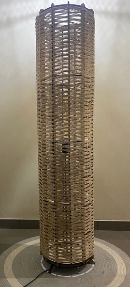 Doğal El Yapımı Lambader Bohem,Ahşap,Modern,Rustik - Resim 4