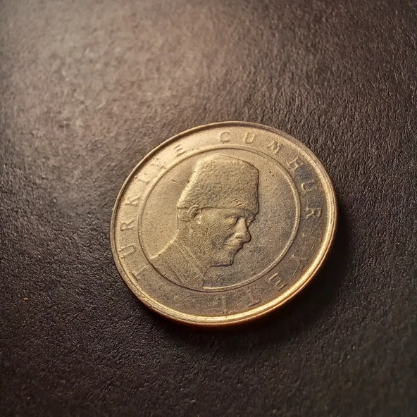Escoines Koleksiyon 3996368f56c6abbae2 100 Bin Lira 2002 ÇA/ÇİL eski madeni para - Resim 3