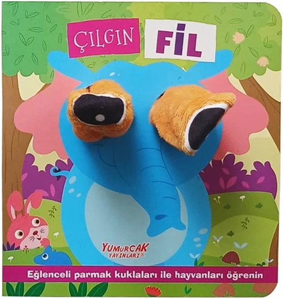 Çılgın Fil / Parmak Kuklalı Kitap ürün görseli