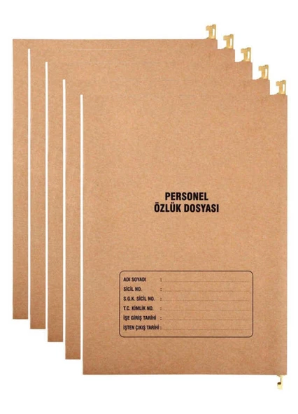 Dilman Personel Özlük Dosyası Askılı 8li Dosya - 6