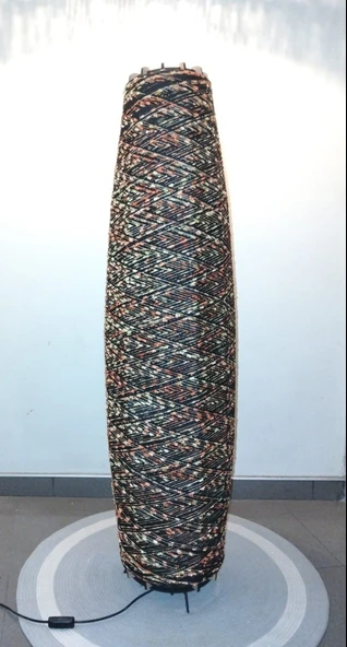 Doğal El Yapımı Lambader Bohem,Ahşap,Modern,Rustik - Resim 5