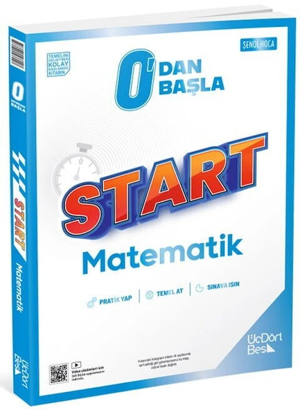 0 Dan Başla Start Matematik ÜçDörtBeş Yayınları ürün görseli