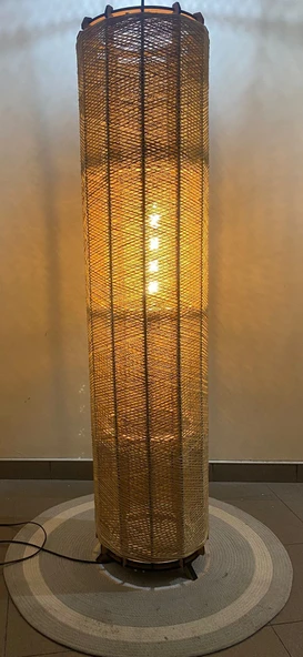 Doğal El Yapımı Lambader Bohem,Ahşap,Modern,Rustik - Resim 8