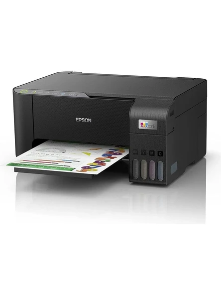Epson EcoTank L3250 Wi-Fi + Tarayıcı Renkli Çok Fonksiyonlu Tanklı Mürekkep Püskürtmeli Yazıcı - 9