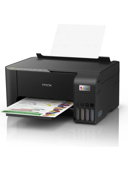 Epson EcoTank L3250 Wi-Fi + Tarayıcı Renkli Çok Fonksiyonlu Tanklı Mürekkep Püskürtmeli Yazıcı - 3
