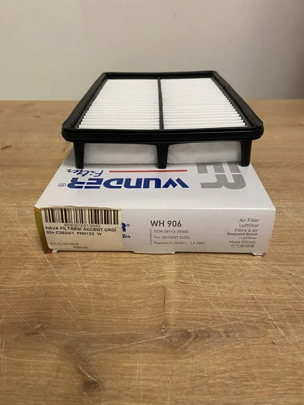 Wunder WH906 Hava Filtresi Accent Iıı 1.5 Crdı Kıa Motors Rıo Iı 1.3 2811325500