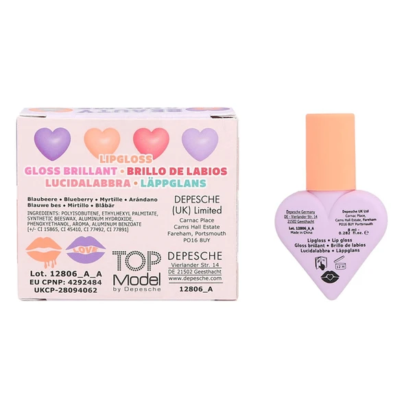 Top Model Kalp Dudak Parlatıcısı Yaban Mersini 412806 - Resim 2