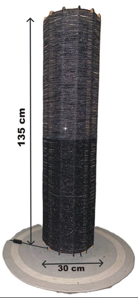 Doğal El Yapımı Lambader Bohem,Ahşap,Modern,Rustik - Resim 3