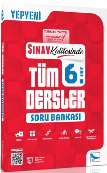 6. Sınıf Tüm Dersler Soru Bankası Sınav Yayınları ürün görseli