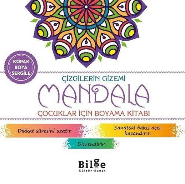Çizgilerin Gizemi - Mandala & Çocuklar İçin Boyama Kitabı ürün görseli