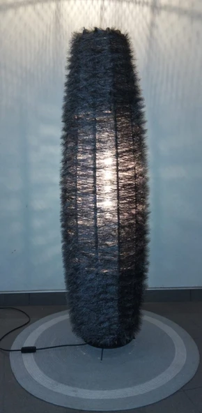 Doğal El Yapımı Lambader Bohem,Ahşap,Modern,Rustik - Resim 3