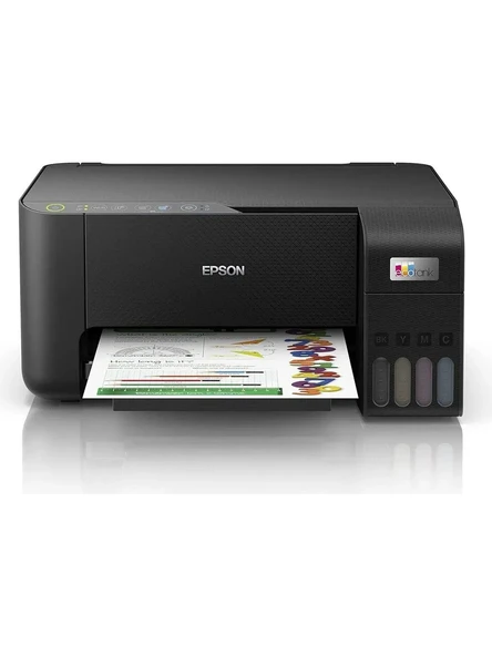 Epson EcoTank L3250 Wi-Fi + Tarayıcı Renkli Çok Fonksiyonlu Tanklı Mürekkep Püskürtmeli Yazıcı - 10