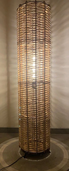 Doğal El Yapımı Lambader Bohem,Ahşap,Modern,Rustik - Resim 5