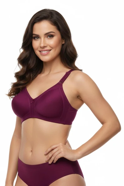 Kadın Toparlayıcı Desteksiz C Cup Sütyen BGL-ST04731 - Resim 5