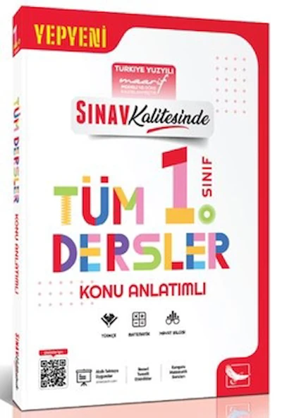 Sınav Kalitesinde 1. Sınıf Tüm Dersler Konu Anlatımlı / Kolektif / Sınav Yayınları / 9786256193420 ürün görseli