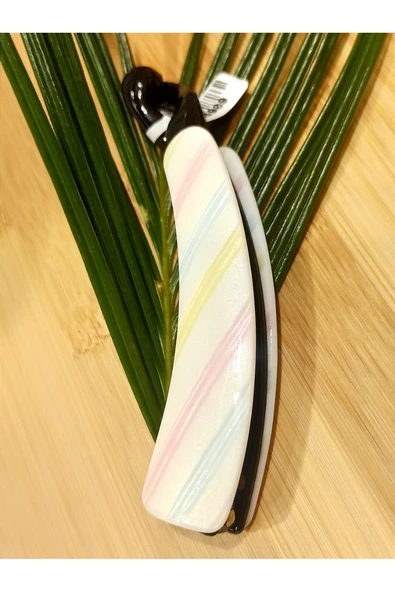 Monalisa Home 11 cm Lüks Renkli Parlak Muz Toka ürün görseli 1