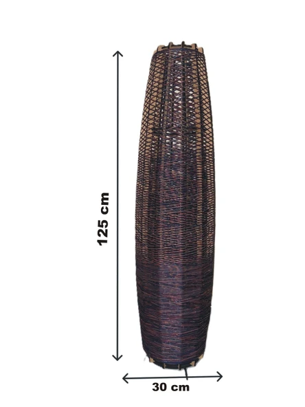 Doğal El Yapımı Lambader Bohem,Ahşap,Modern,Rustik - Resim 3