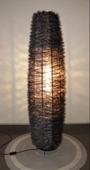 Doğal El Yapımı Lambader Bohem,Ahşap,Modern,Rustik - Resim 9