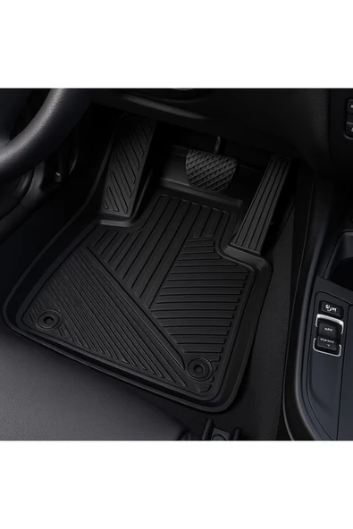 Black Gold Bmw 1 Serisi F20/F21 2011–2018 Uyumlu 3D Kauçuk Oto Paspas – Premium Seri - Resim 3