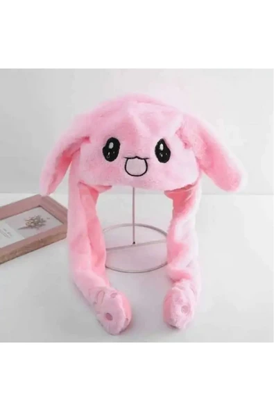 Sekk O Kulakları Hareket Eden Peluş Tavşan (IŞIKLI) Çocukların Severek Oynadığı Işıklı Hediyelik
