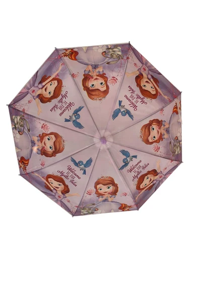 Toyhouse Prenses Model Kız Model Çocuk Şemsiyesi Karakter Figürlü 8 Telli Şemsiye - 4