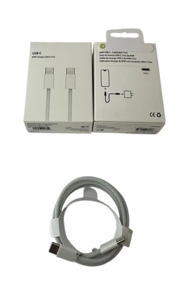 ULTRATEKNO Iphone 16 16 Pro 17 17 Pro Ipad Uyumlu 60W Type C Şarj Telefon Için Samsung S23 S22 S24 (1M) Beyaz - 2