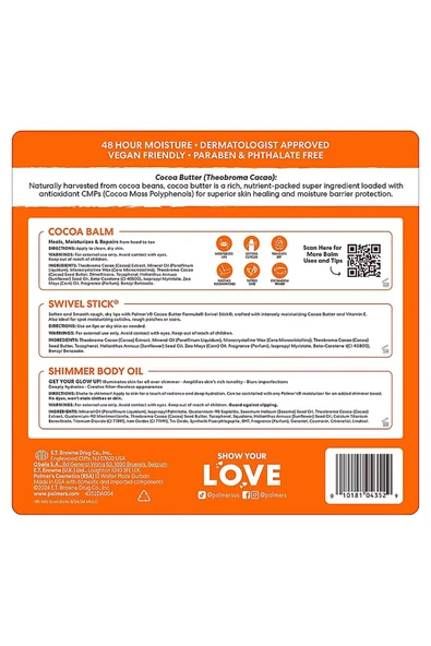 Palmers Cocoa Butter Moisture & Glow Cilt Bakım Seti - 2