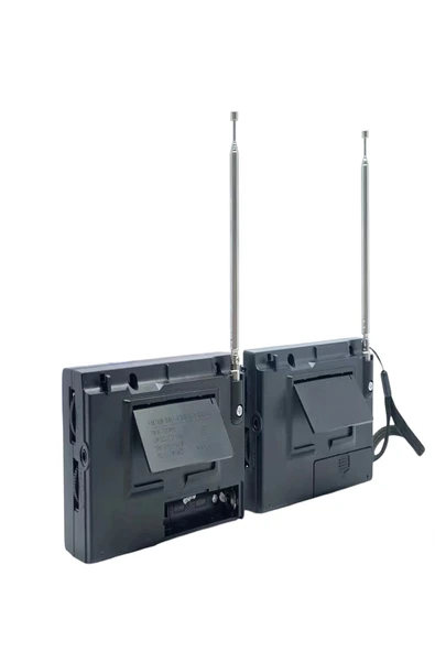 ULTRATEKNO NS-8153 Taşınabilir Pilli Cep Radyosu Deprem Çantası Radyosu Am Fm SW-1-6 8 Bandlı Mini Radyo - 6
