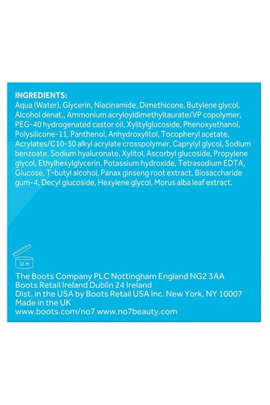 No7 HydraLuminous+ Nemlendirici Yüz Jeli 50ML - Resim 5