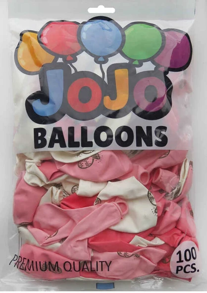 BALON BRIDE TO BE BASKILI 3 RENK KARIŞIK 100 ADET - Resim 2