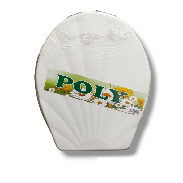 BEYAZ SERT KLOZET KAPAK BÜYÜK 36.5 x 42.5 cm (5284) - Resim 5