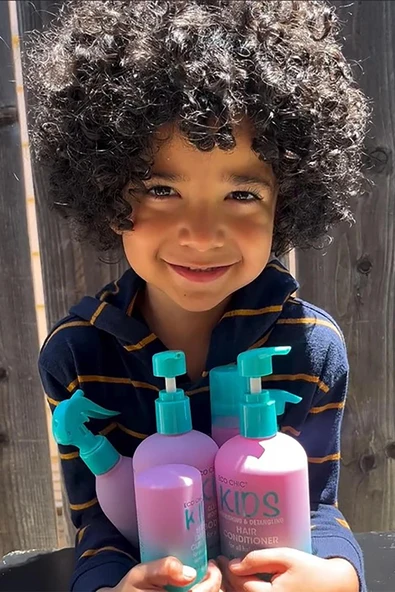 Giovanni Eco Chic Kids 2’si 1 Arada Çocuk Şampuanı ve Saç Kremi 487ML - 3