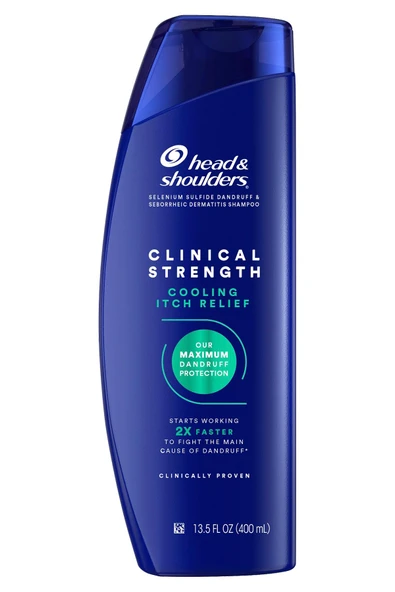 Head & Shoulders Clinical Strength Cooling Itch Relief Kepek Karşıtı Şampuan 400ML ürün görseli 1