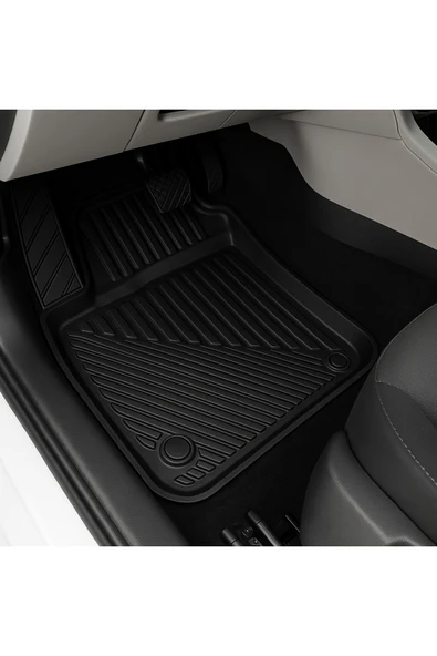 Black Gold Skoda Octavia 2004-2013 Uyumlu 3D Oto Paspas Premium - Resim 3