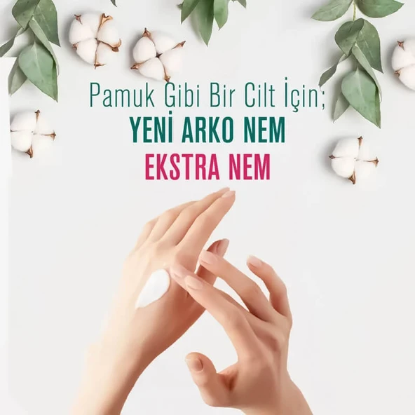 Arko Nem Temel Bakım Serisi Ekstra Nem Gliserinli Nemlendirici Krem Kuru Ciltler 250 ml x 3 Adet - Resim 3