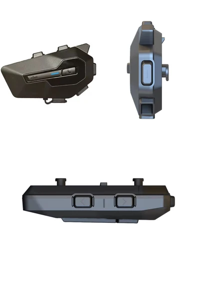 ULTRATEKNO Profesyonel Maxto X2 Intercom IPX6 Su Geçirmez, Gürültü Önleyici, HIFI Ses, Tüm Kasklara Uygun - Resim 3