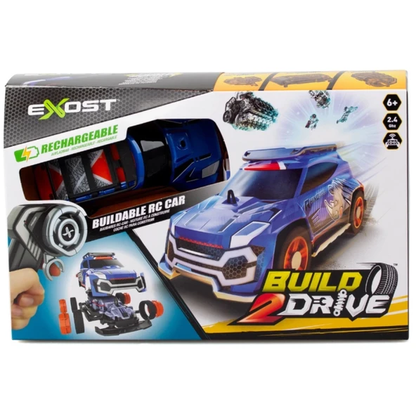 Silverlit Exost Build 2 Drive Kumandalı Yarış Araba Kiti 20700 - Resim 2
