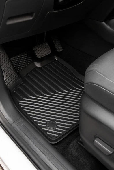 Black Gold Volkswagen Tiguan 2024+ Uyumlu 3D Oto Paspas Premium - Resim 2