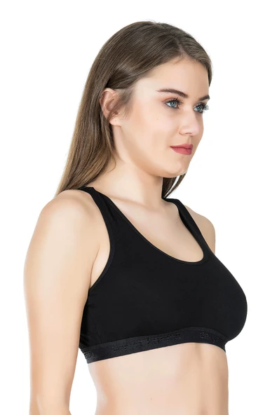 Derya Kurşun Geniş Askılı Sporcu Body Sütyen 525 - Resim 3