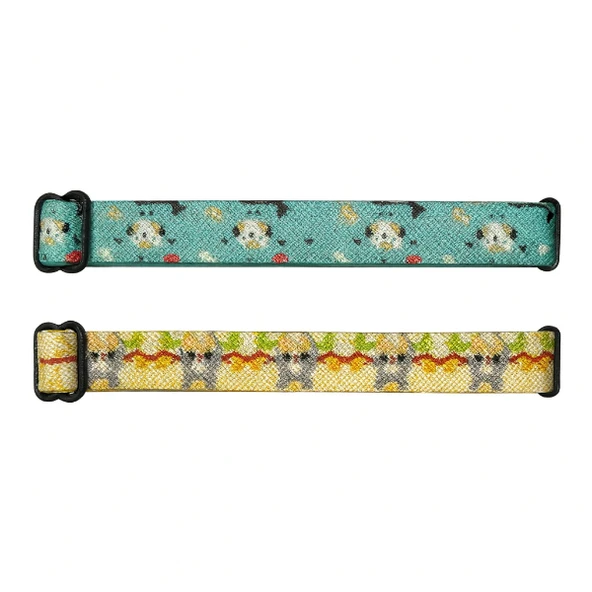 Desenli Zilli Kedi Tasması ürün görseli