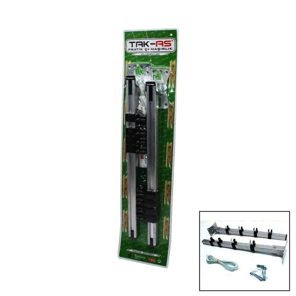 KATLANIR MAKARALI PRATİK ÇAMAŞIR ASKISI (5284) ürün görseli