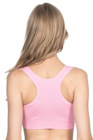 PEMBE MI Emay 4001 Soft Sporcu Büstiyer - Resim 3