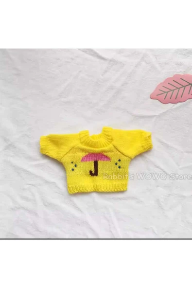 Sekk O Beyaz Lalafanfan Peluş Ördek Sarı konbin  30 Cm ( Ürün Görselde Gördüğünüz Gibi Gönderiliyor - 4