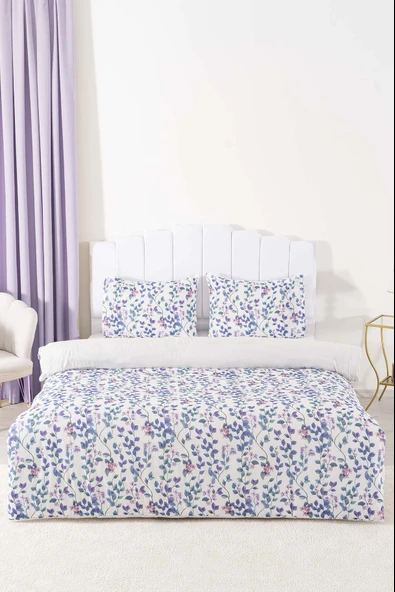 Sardunya Çift Kişilik Nevresim Takımı Pamuklu - Resim 2