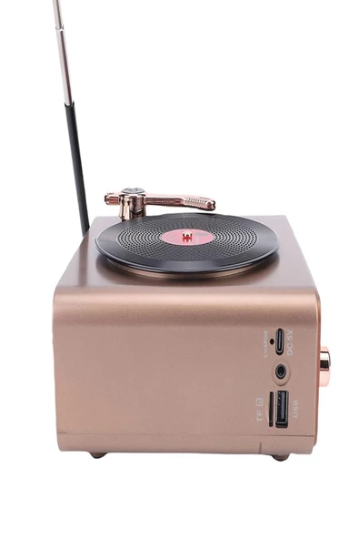 ULTRATEKNO Meier MD-1217BT Bluetooth Hoparlör & Radyo – Vintage Nostaljik Tasarım – USB, TF, AUX, FM/AM/SW - 7