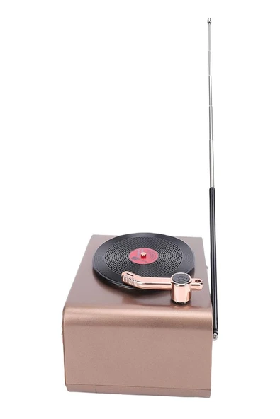 ULTRATEKNO Meier MD-1217BT Bluetooth Hoparlör & Radyo – Vintage Nostaljik Tasarım – USB, TF, AUX, FM/AM/SW - 3