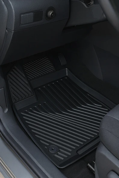 Black Gold Peugeot Rifter 2018+ Uyumlu 3D Oto Paspas Premium - Resim 4