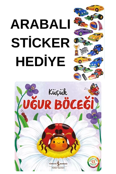 ARABALI STİCKER HEDİYELİ - OKUL ÖNCESİ RESİMLİ KİTAPLAR –  Küçük Uğur Böceği – Doğanın Eşsiz Hikâyeleri ürün görseli