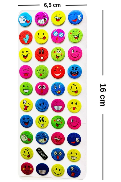 EMOJİLİ  STİCKER HEDİYE - OKUL ÖNCESİ RESİMLİ KİTAPLAR  - HAYVANAT BAHÇESİNDE YENİ YIL - Resim 3