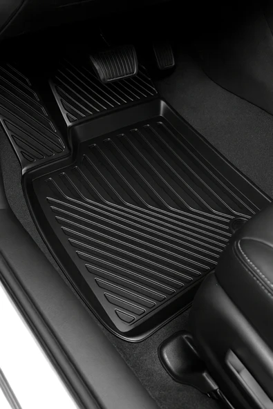 Black Gold Volkswagen Scirocco 2008-2017 Uyumlu 3D Oto Paspas Premium - Resim 4